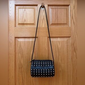 Gold Studded Barrel Bag